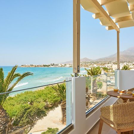 Artemis Aparthotel Makriyialos Bagian luar foto