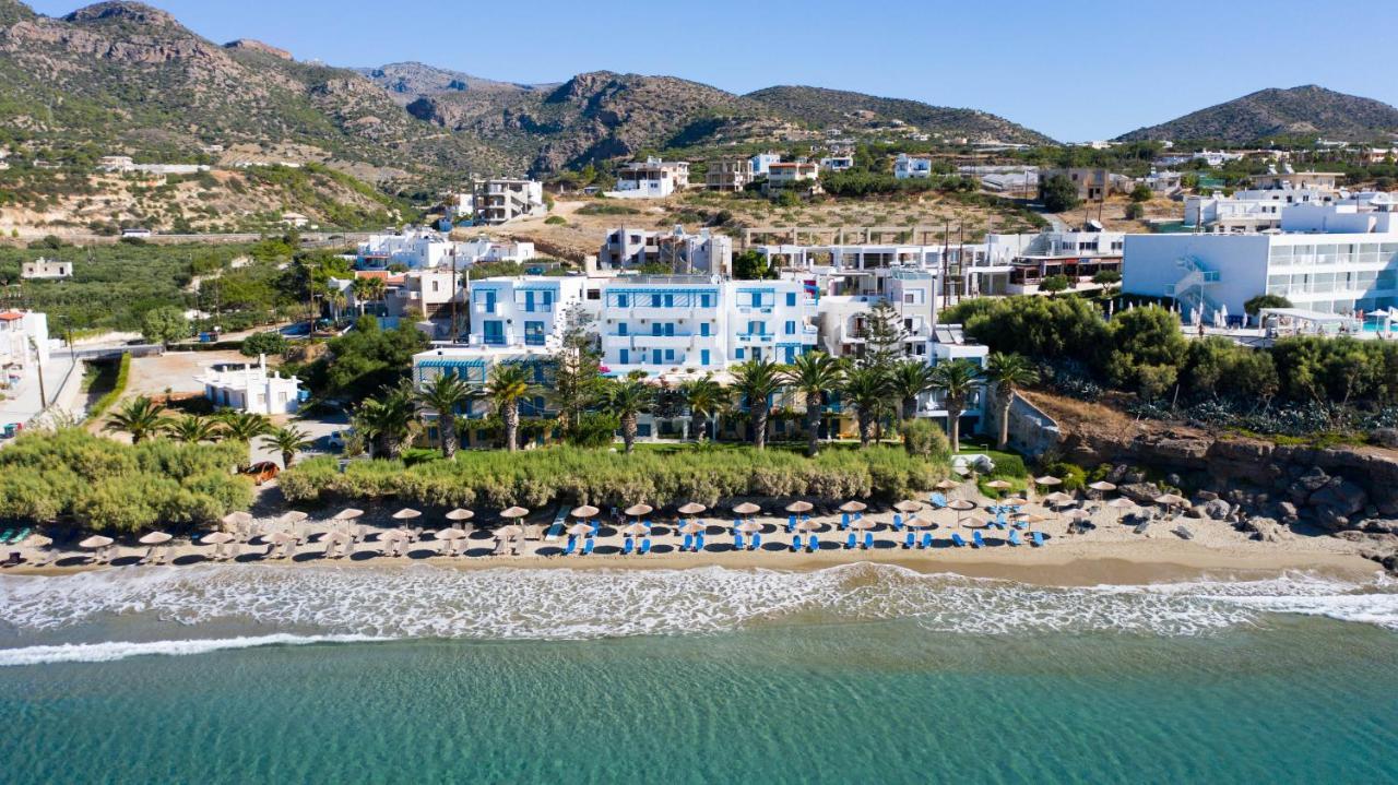 Artemis Aparthotel Makriyialos Bagian luar foto