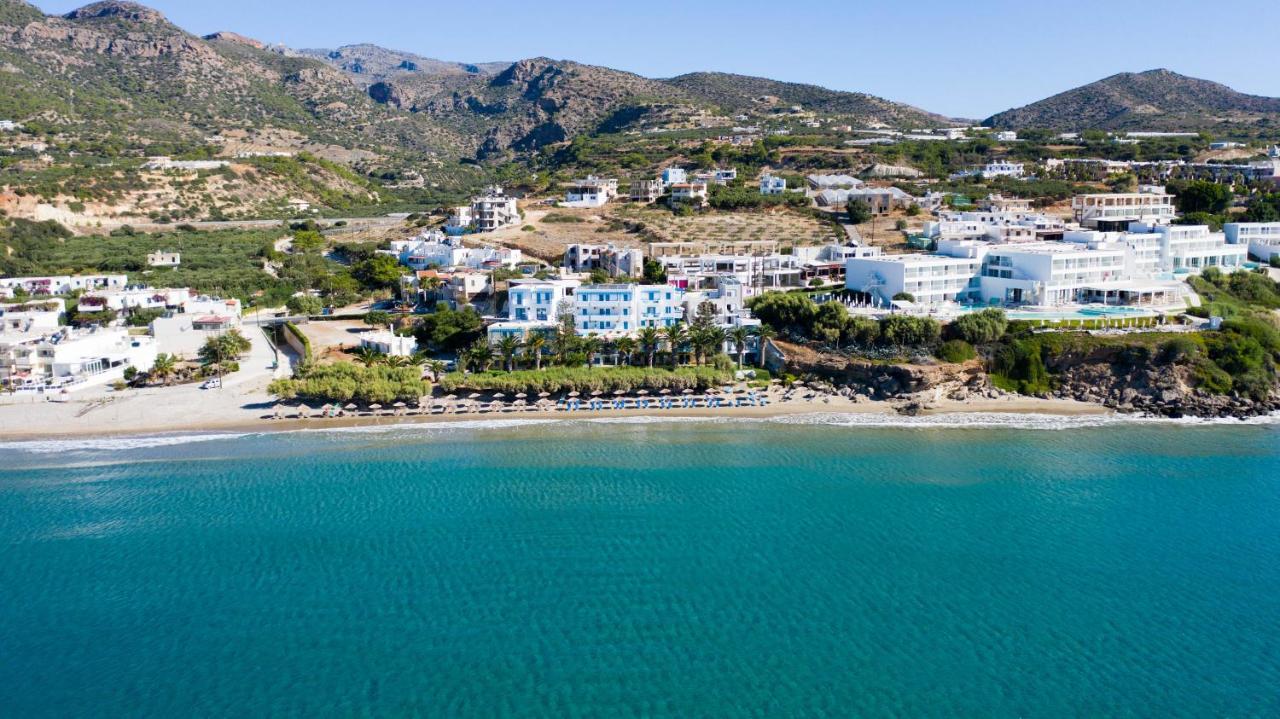 Artemis Aparthotel Makriyialos Bagian luar foto