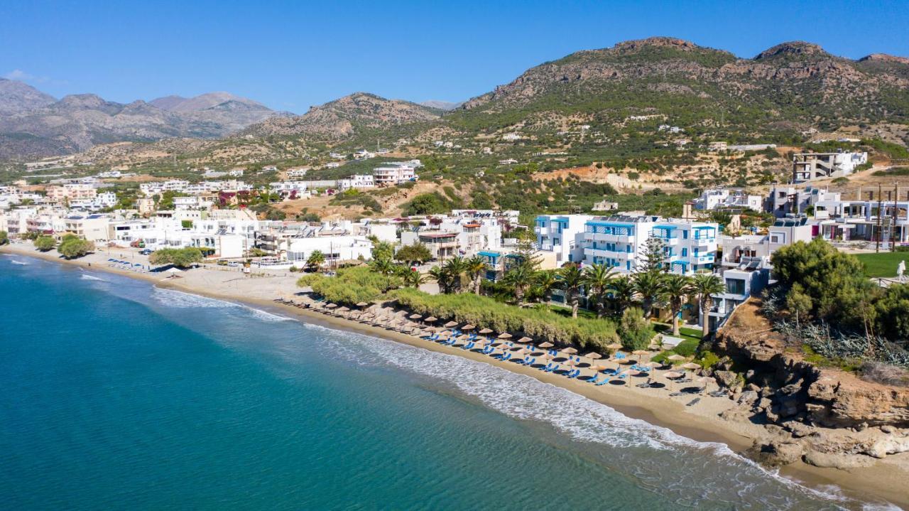 Artemis Aparthotel Makriyialos Bagian luar foto
