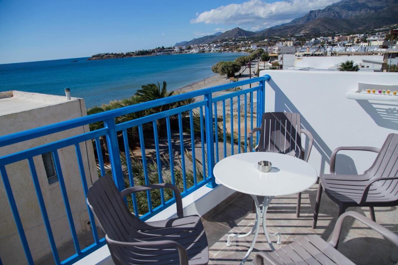 Artemis Aparthotel Makriyialos Bagian luar foto