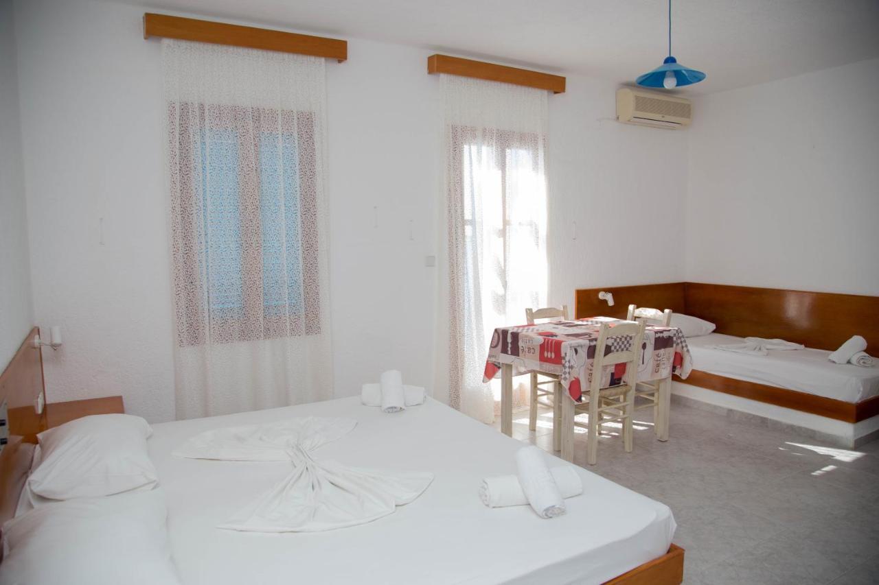 Artemis Aparthotel Makriyialos Bagian luar foto