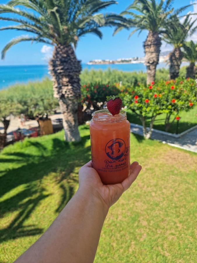 Artemis Aparthotel Makriyialos Bagian luar foto