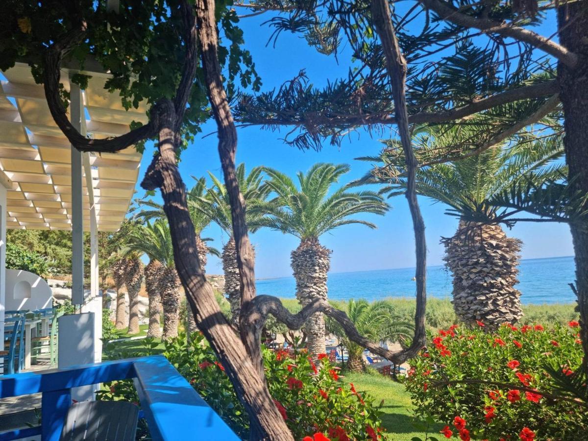 Artemis Aparthotel Makriyialos Bagian luar foto