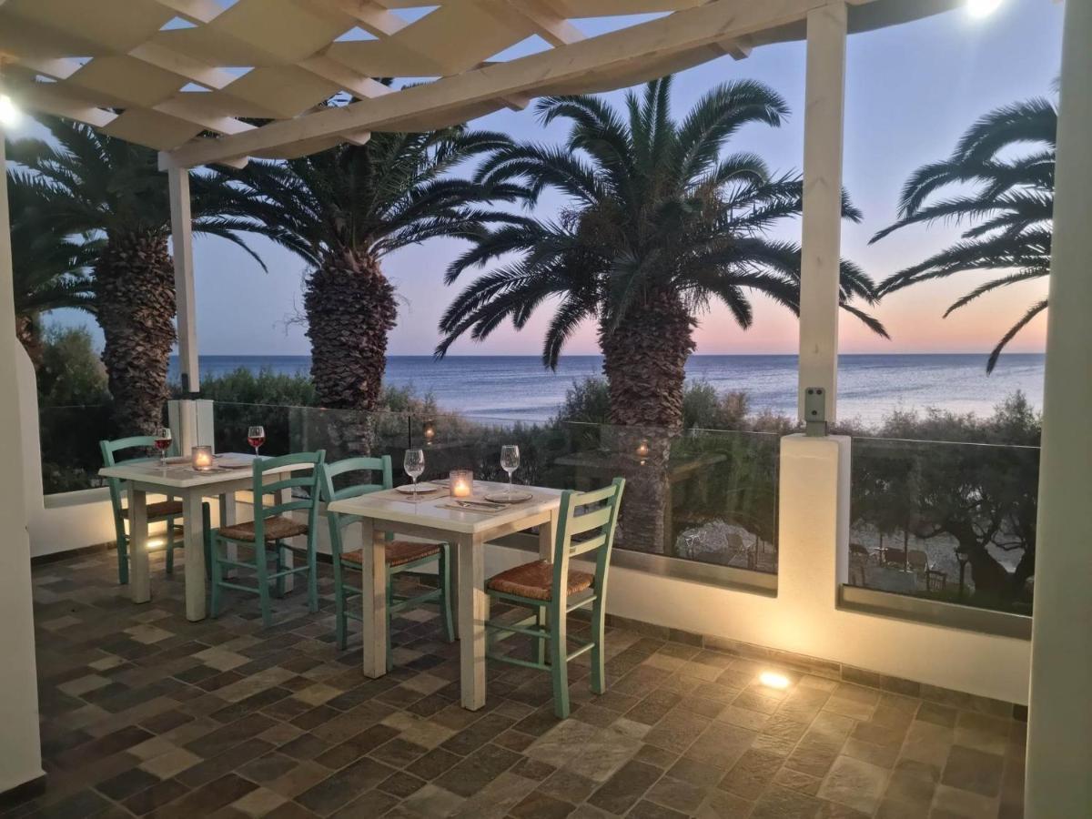 Artemis Aparthotel Makriyialos Bagian luar foto
