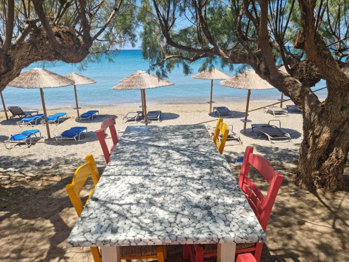 Artemis Aparthotel Makriyialos Bagian luar foto