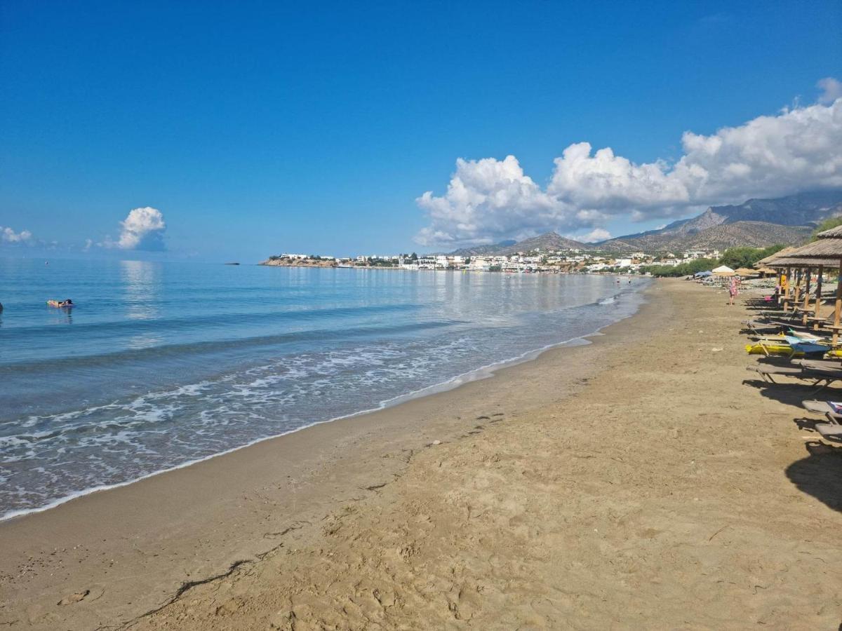 Artemis Aparthotel Makriyialos Bagian luar foto