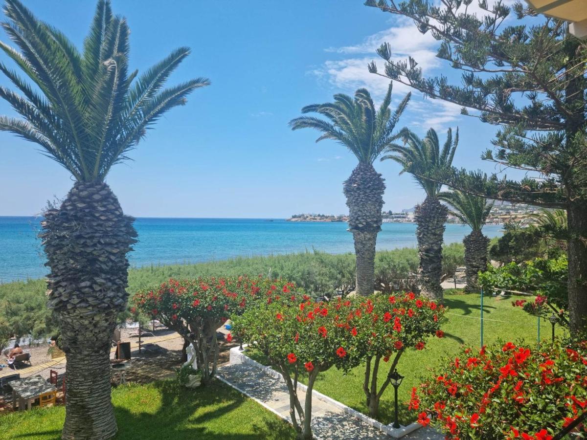 Artemis Aparthotel Makriyialos Bagian luar foto