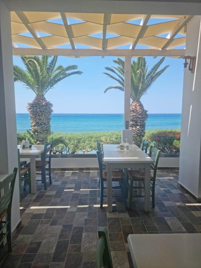 Artemis Aparthotel Makriyialos Bagian luar foto