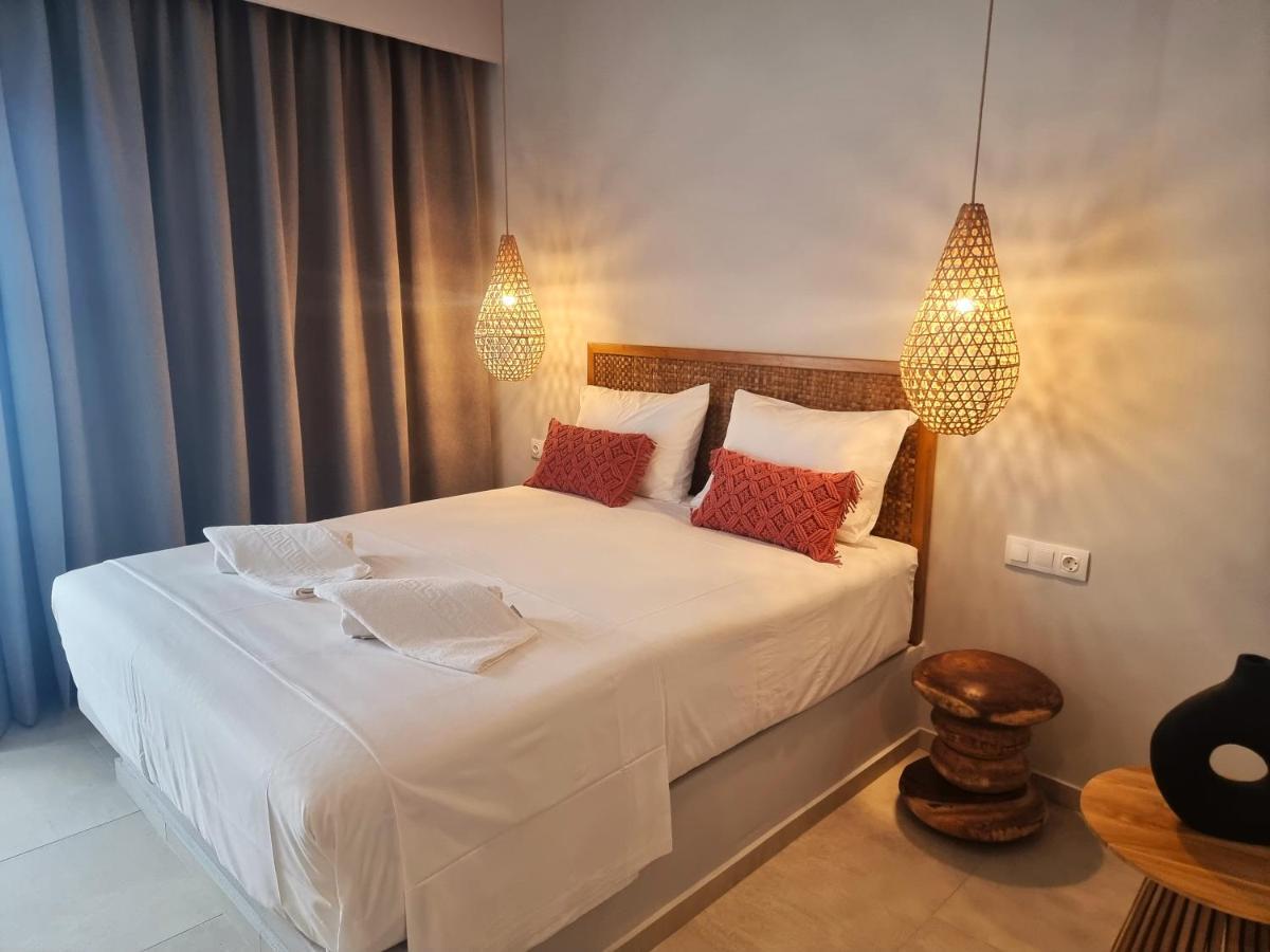 Artemis Aparthotel Makriyialos Bagian luar foto