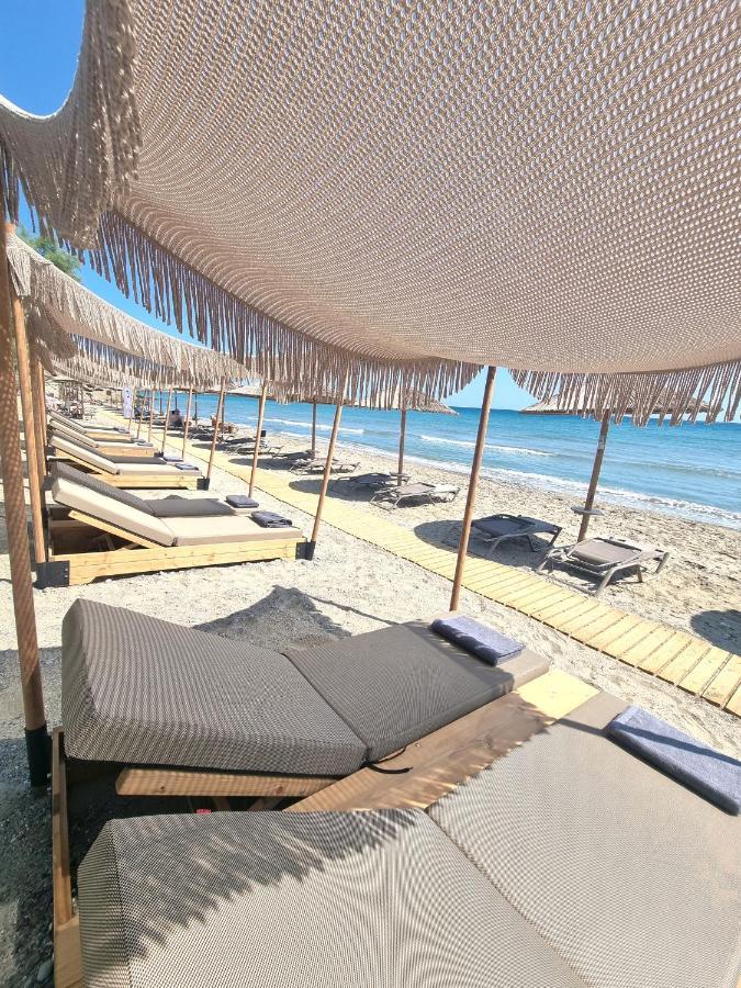 Artemis Aparthotel Makriyialos Bagian luar foto