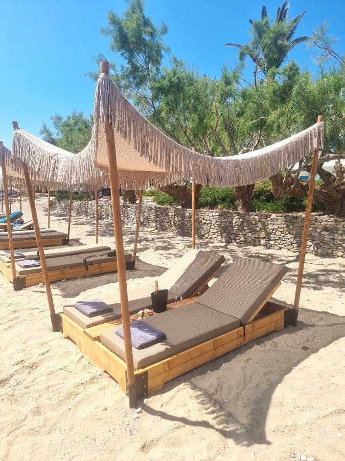 Artemis Aparthotel Makriyialos Bagian luar foto