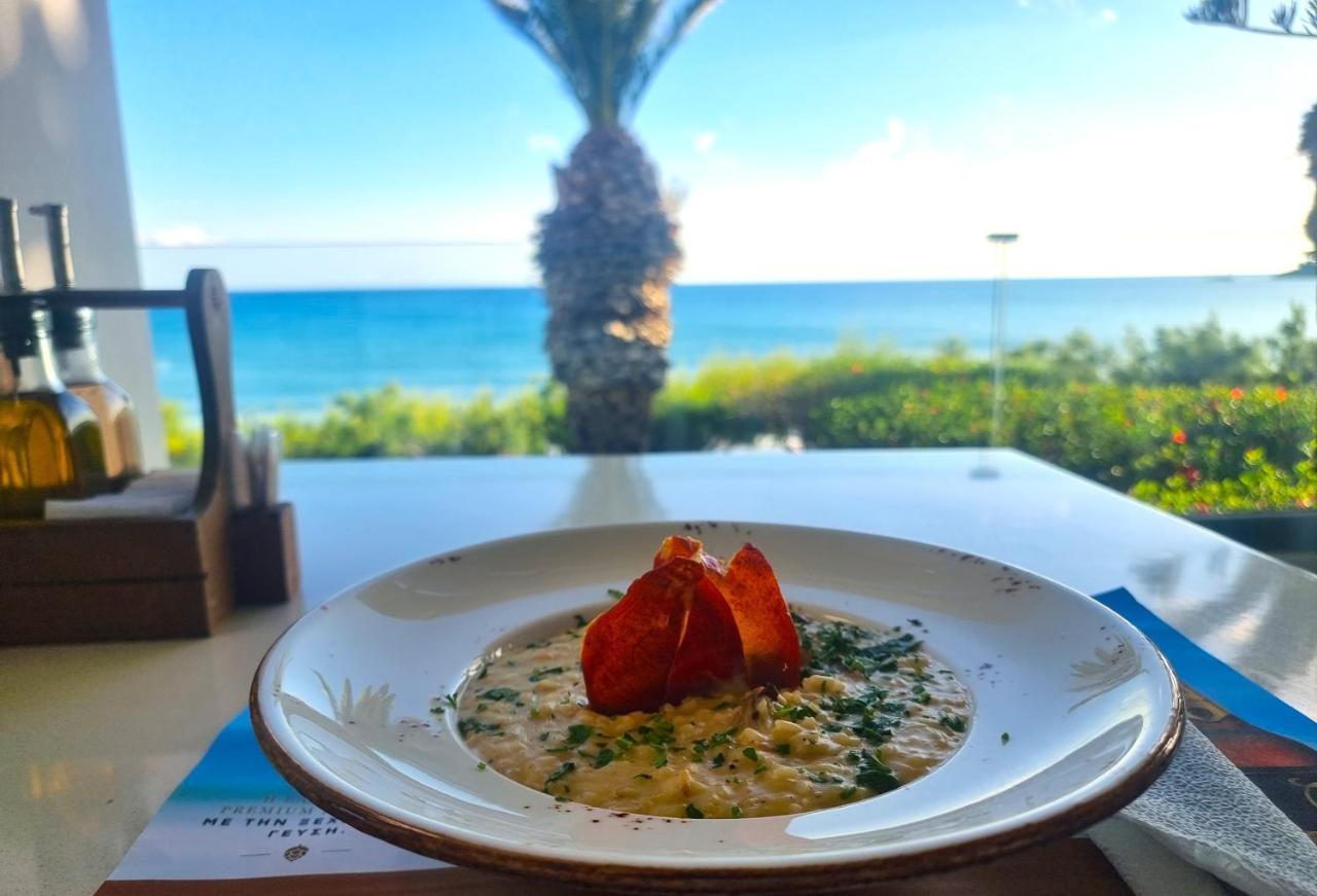 Artemis Aparthotel Makriyialos Bagian luar foto