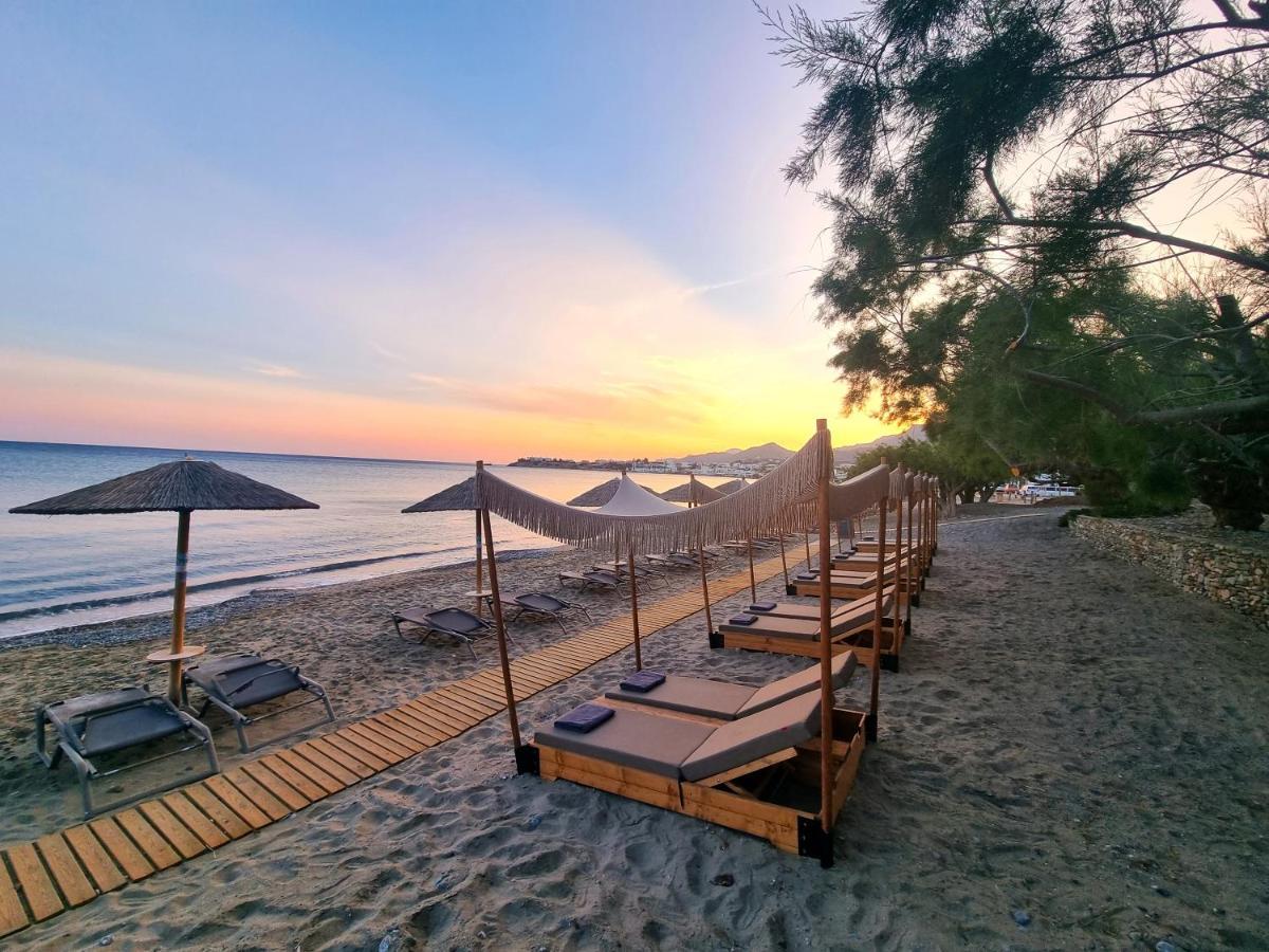 Artemis Aparthotel Makriyialos Bagian luar foto