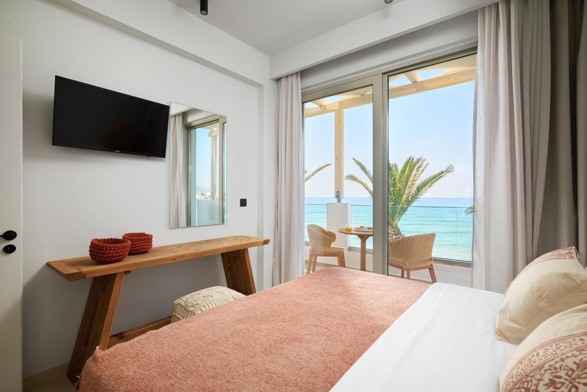 Artemis Aparthotel Makriyialos Bagian luar foto