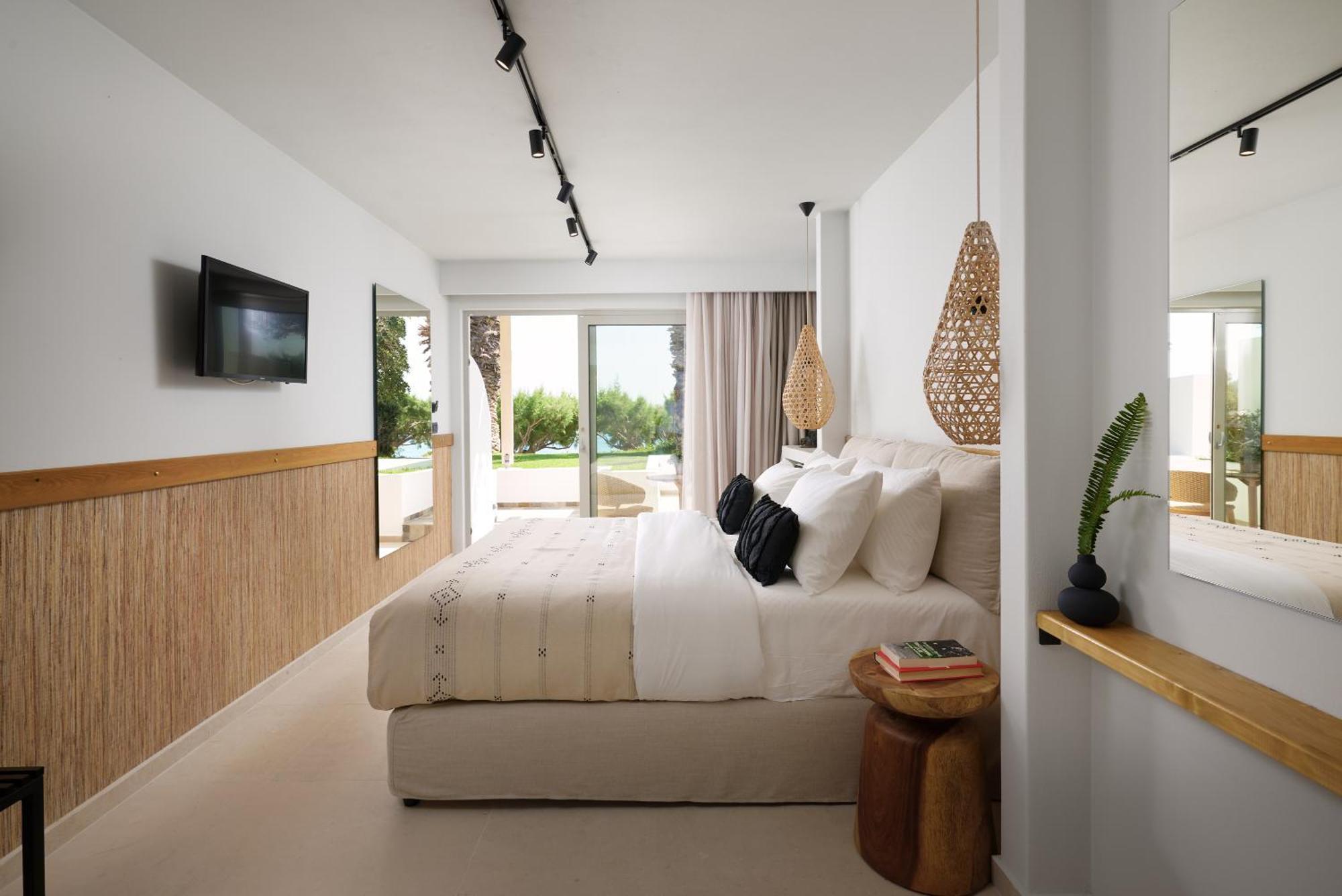 Artemis Aparthotel Makriyialos Bagian luar foto
