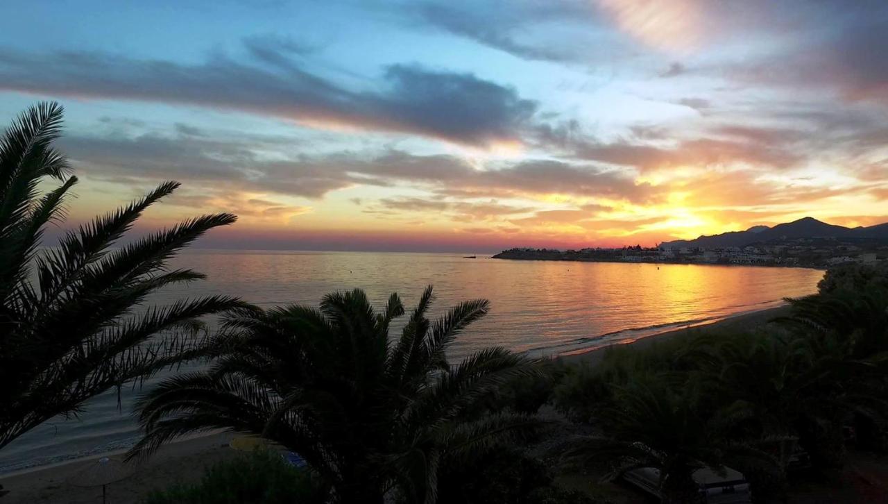 Artemis Aparthotel Makriyialos Bagian luar foto